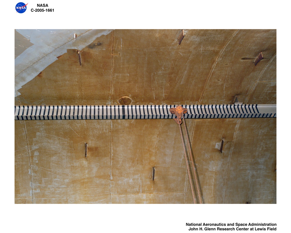 Altitude Wind Tunnel (AWT) photographic documentation prior to deconstruction - Interior View