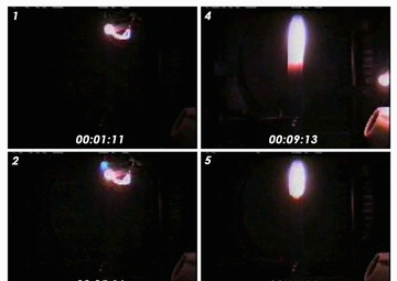 Series of Laminar Soot Processes Experiment
