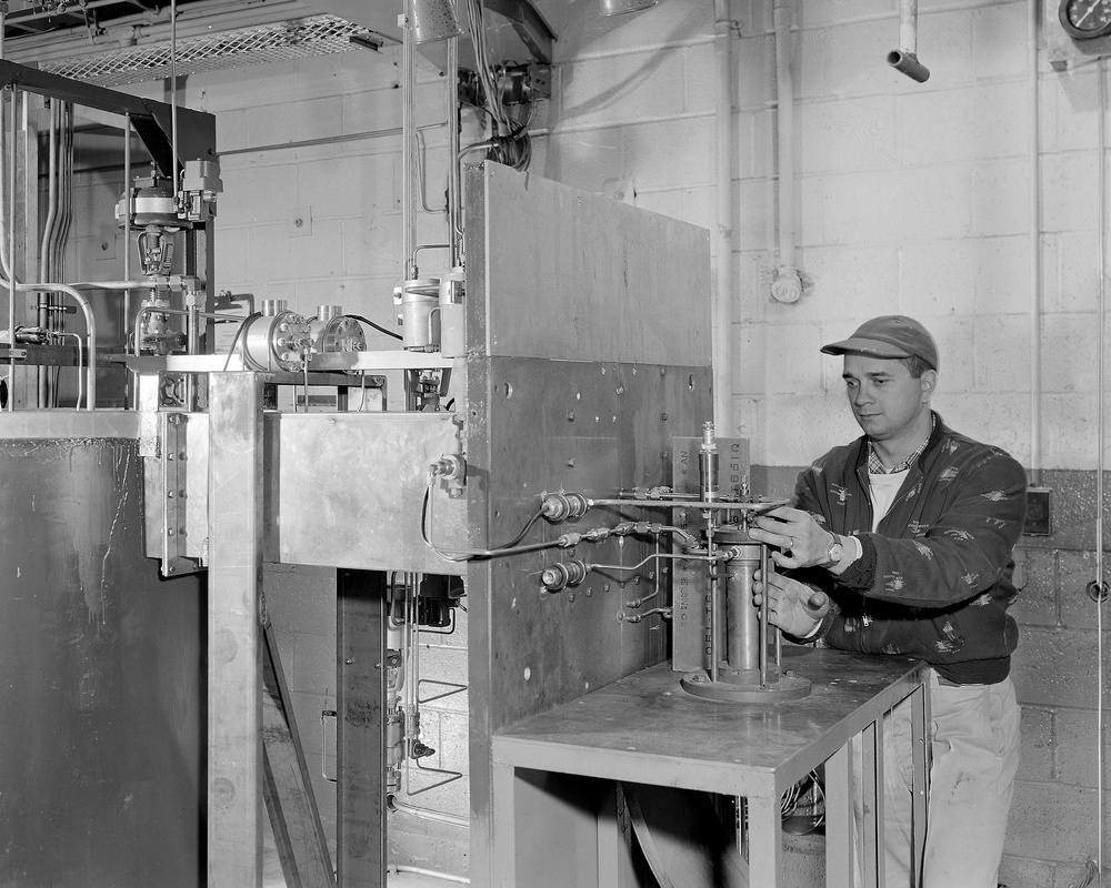 RIG A SHOWING ROCKET ENGINE TEST STAND PROPELLANT LINES - PROPELLANT TANKS - PRESSURIZING PANEL - ETCETERA