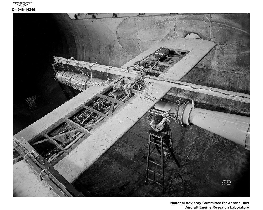 RAM JET INSTALLATION IN THE ALTITUDE WIND TUNNEL AWT