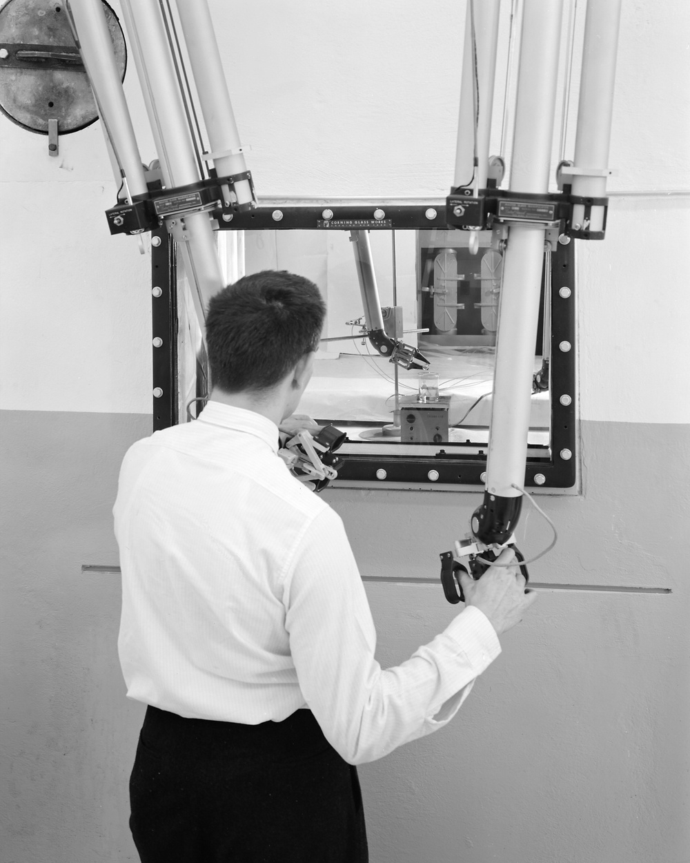HOT LABORATORY MECHANICAL CONTROL ROOM AT NASA PLUM BROOK STATION SANDUSKY OHIO
