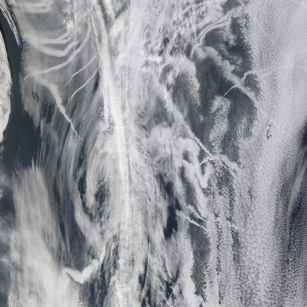 Ship Tracks off British Columbia: Image of the Day