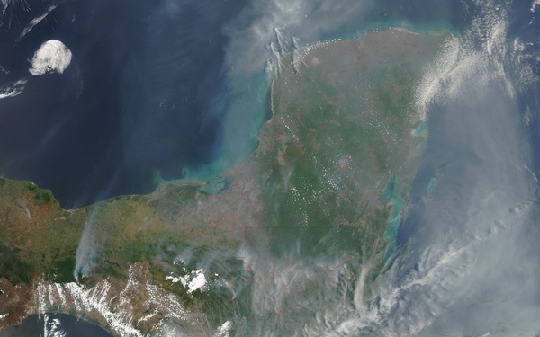 Fires in Mexico and Central America: Natural Hazards