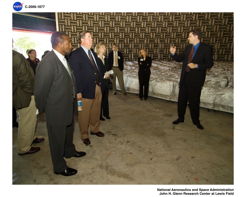 Visit by Chairman of the Subcommittee on Space and Aeronautics Committee on Science U.S. House of Representatives to NASA Glenn Research Center on September 25, 2006