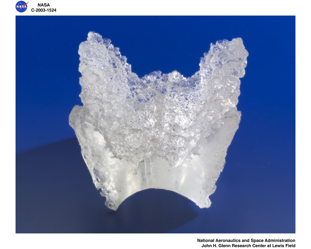 Icing Research Tunnel Ice Castings