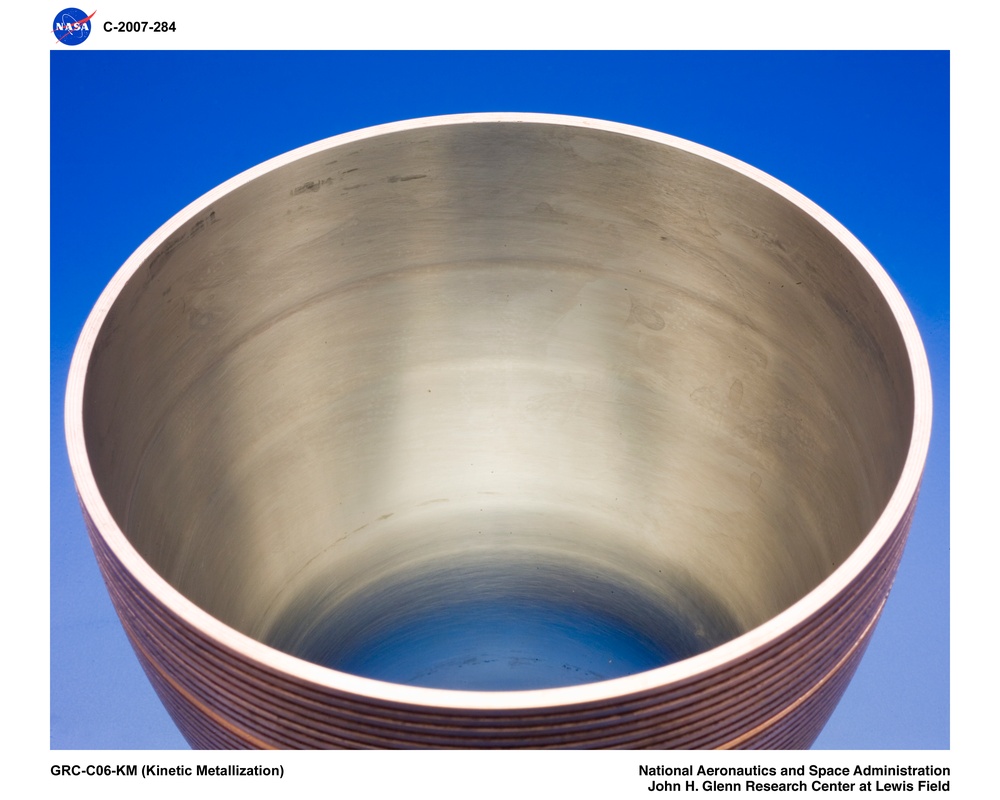 Machined Copper CGR-84 Thruster #GRC-C06-KM (Kinetic Metallization)