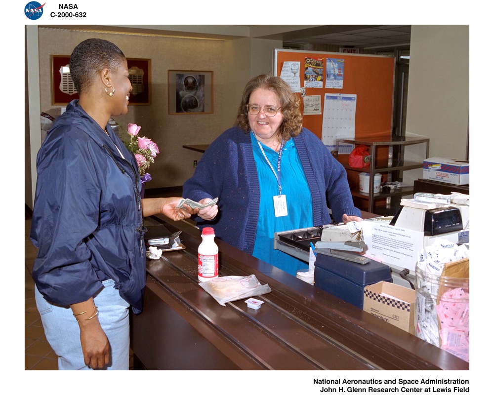 EXCHANGE CAFETERIA PERSONNEL WITH CARMELLA BYNUM AND MARY TINLIN