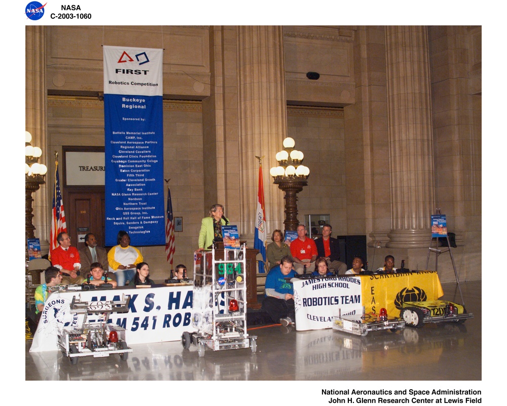 2003 FIRST (For Inspiration and Recognition of Science and Technology) Buckeye Regional Robotics Competition Recognition Ceremony