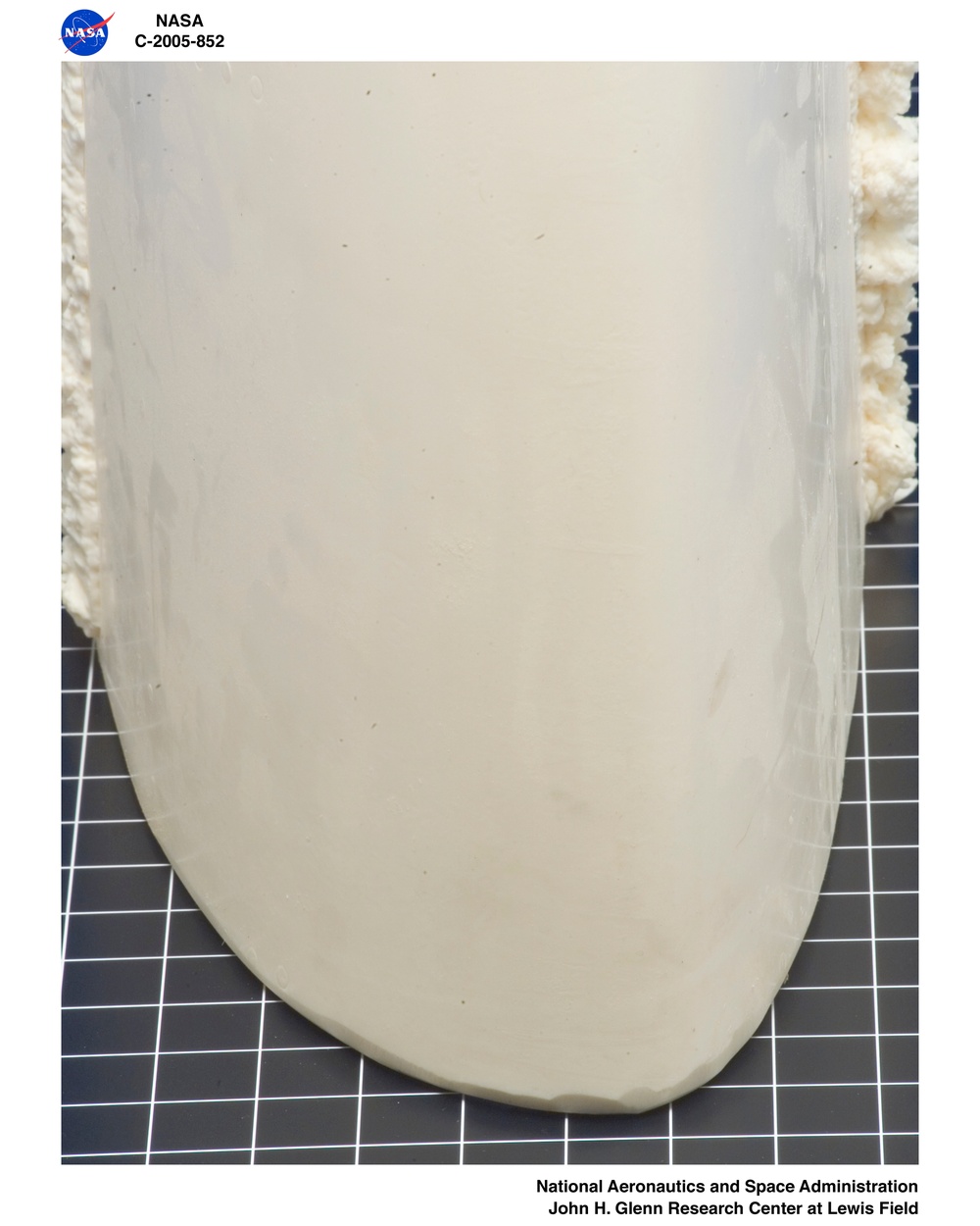 ice castings from wing sections ; wing section serial number - NG0650