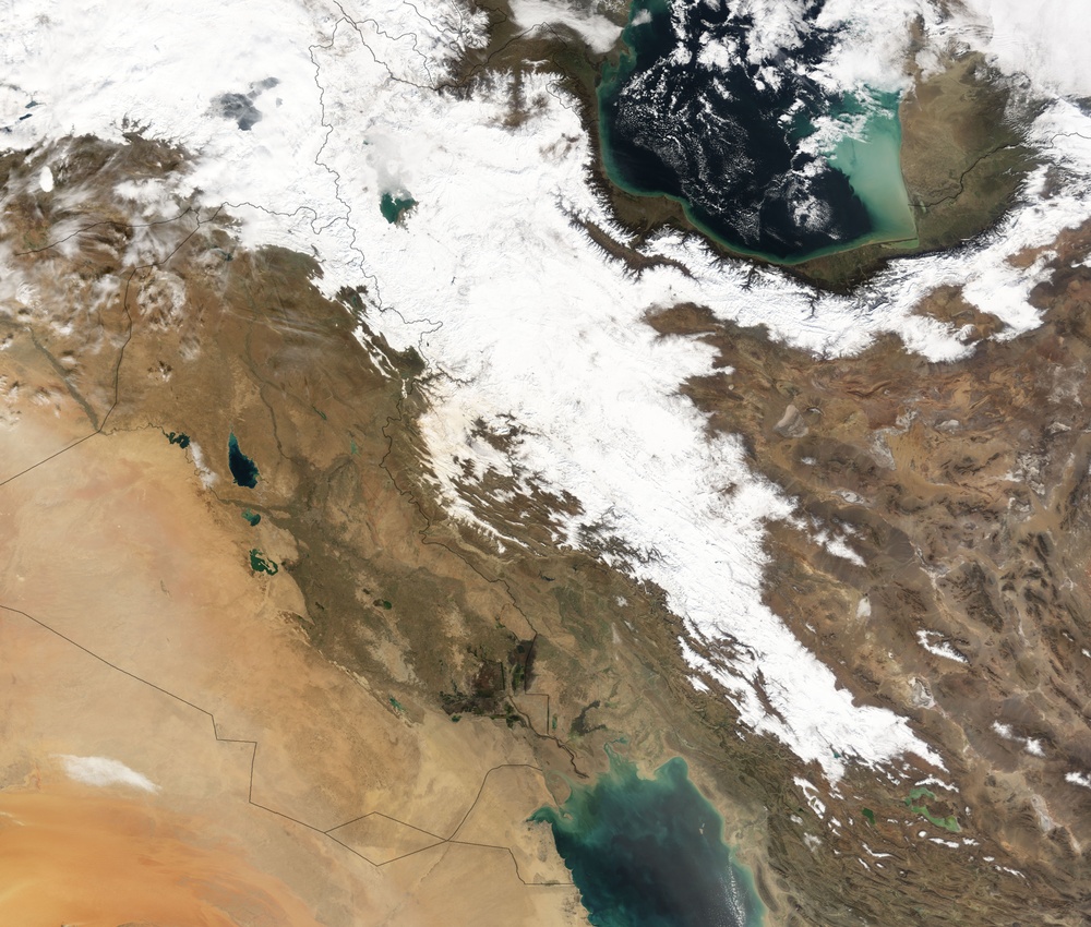 Snow in Iran: Natural Hazards
