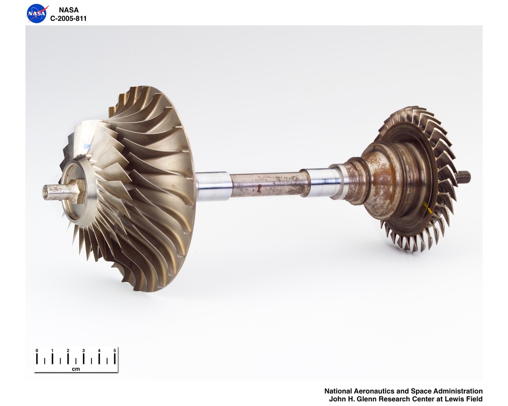 Single Spool Compressor and Turbine