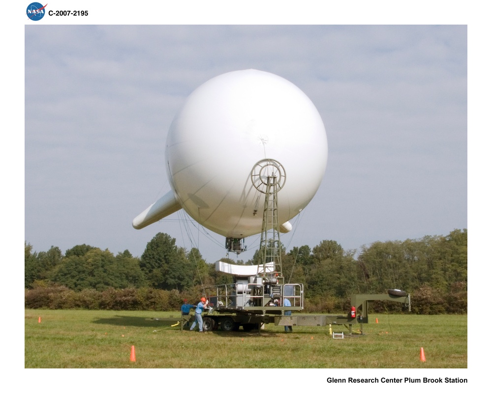 Sky Sentry / Aerostat Balloon at NASA Plum Brook Station