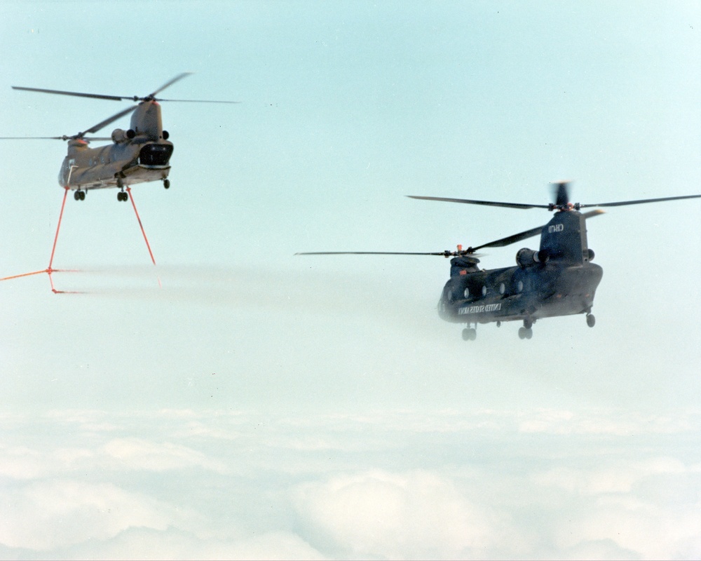 HELICOPTER ICING SPRAY TEST