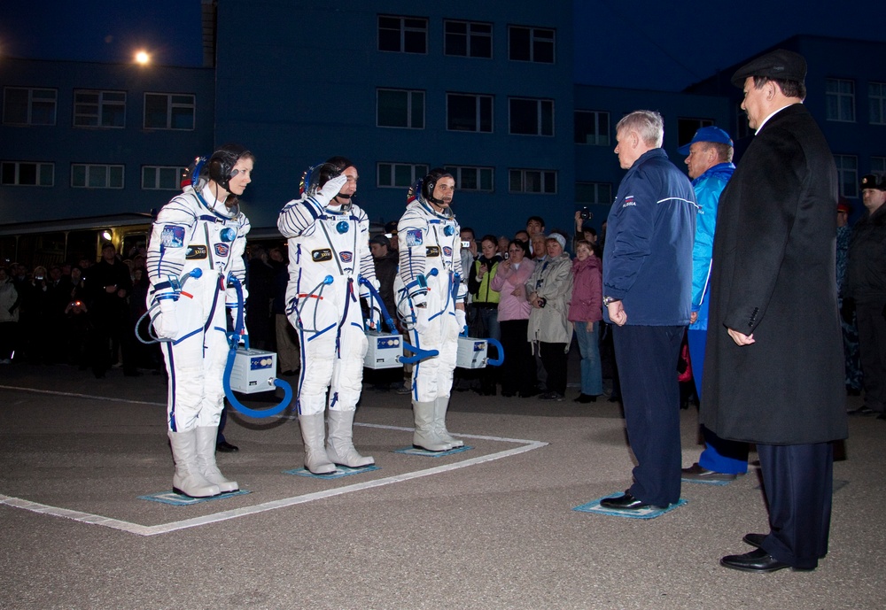 Expedition 23 Launch Day