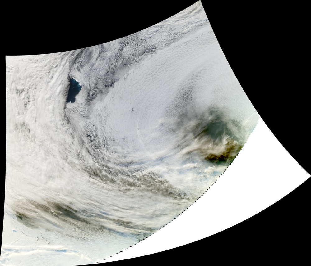 Low-Level Volcanic Activity Impacts Clouds: Image of the Day