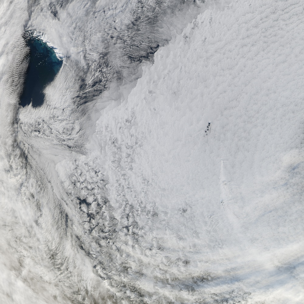 Low-Level Volcanic Activity Impacts Clouds: Image of the Day