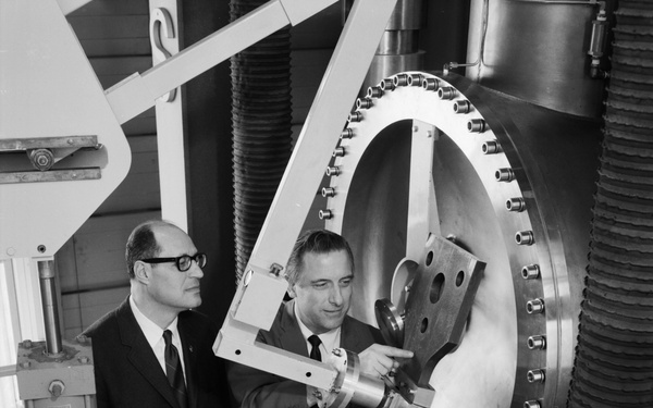 HIGH TENSILE LOAD FACILITY AT THE FRACTURE MECHANICS LABORATORY FML WITH S MANSON AND WILLIAM J BROWN JUNIOR