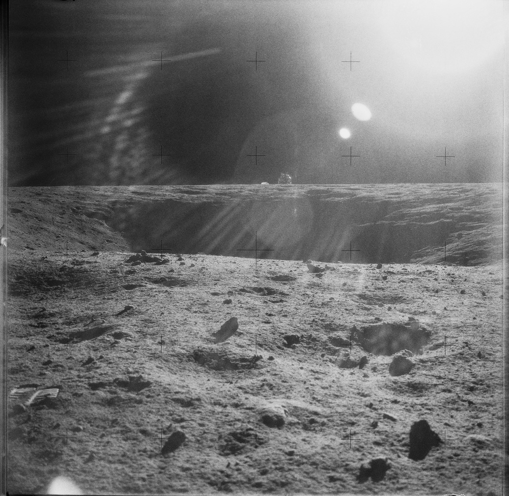 DVIDS - Images - Apollo 12 Mission image - View of Head Crater with the ...