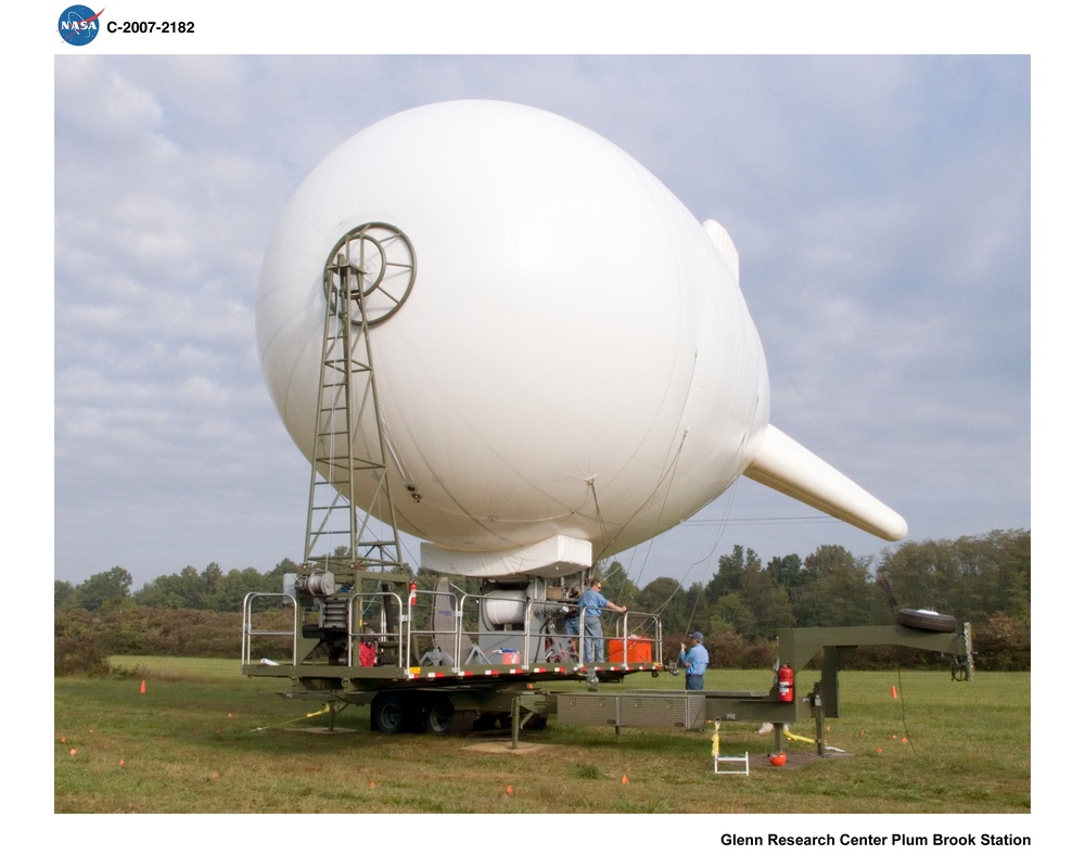 Sky Sentry / Aerostat Balloon at NASA Plum Brook Station