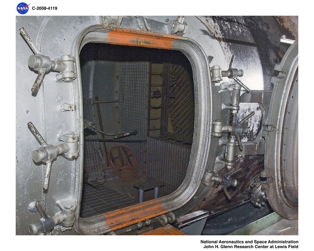 Propulsion Systems Lab 1-2 Survey:  Access Door for Chamber No. 1