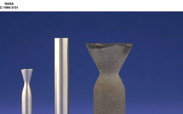 IRIDIUM LINER FOR NASA 5 LBF CLASS MATERIAL TEST CHAMBER IRIDIUM LINER FOR ATLANTIC RESEARCH CORPORATION 5 LBF CLASS ROCKET CHAMBER 25 LBF CLASS 75 HFC 25 TAC CERAMIC COMPOSITE ROCKET CHAMBER FROM REFRACTURY COMPOSITES INC.  PURCHASE ORDER C-551941-