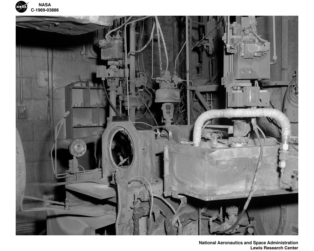 SMOKE AND FIRE DAMAGE IN CELL 22 OF THE OLD ROCKET LABORATORY ORL