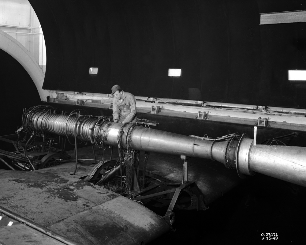 16 INCH RAM JET COMPONENT PARTS SUBASSEMBLY AND FINAL ASSEMBLY