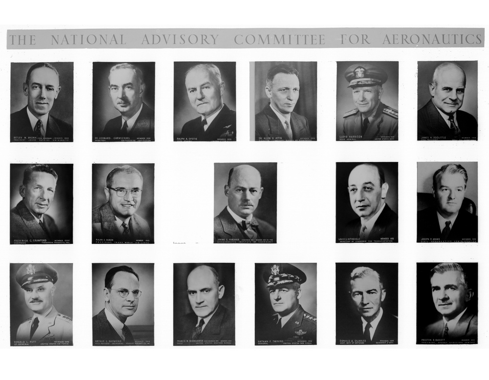 MEMBERS OF THE NATIONAL ADVISORY COMMITTEE FOR AERONAUTICS NACA COMMITTEE