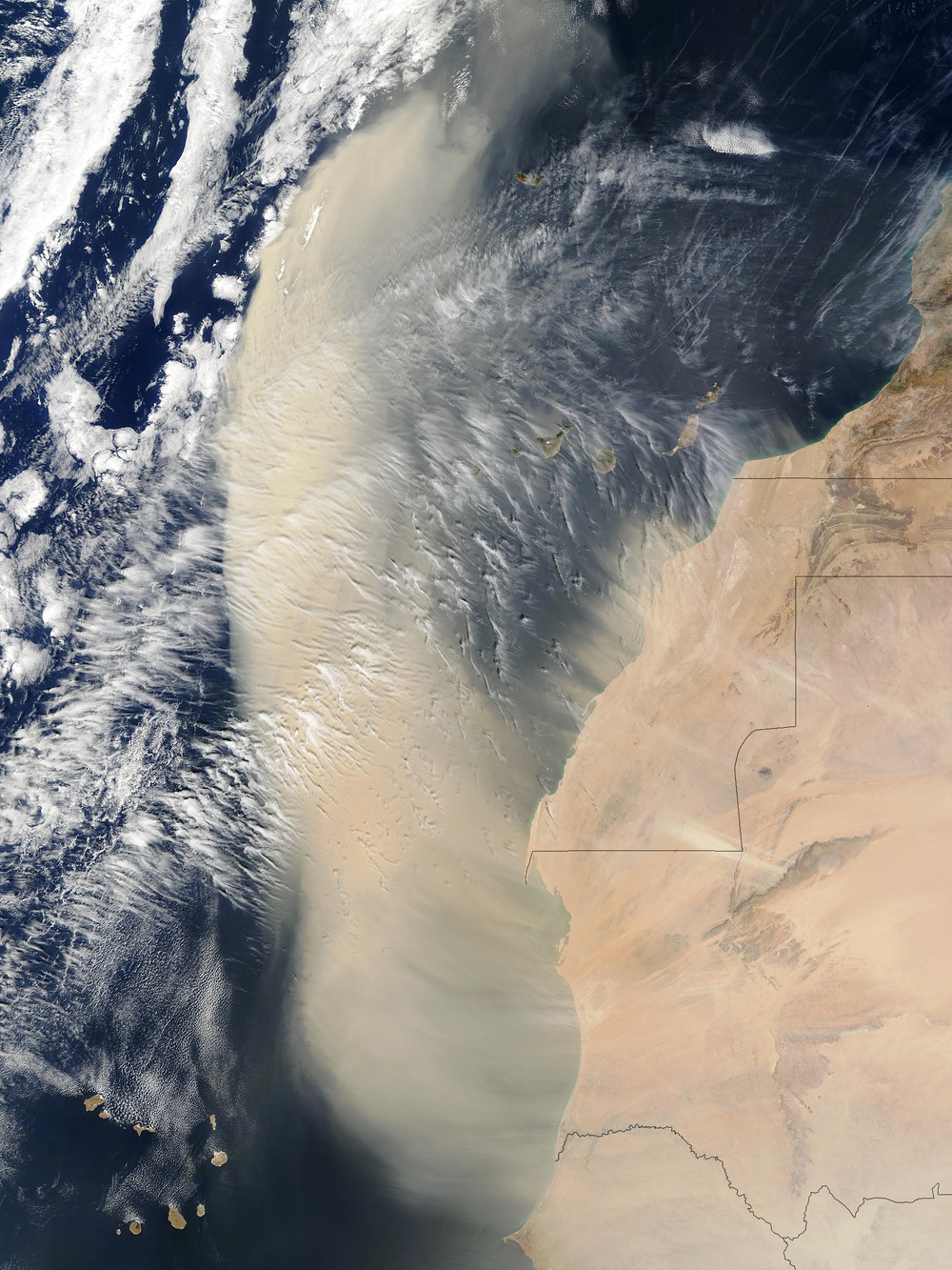 Saharan Dust Across West Africa: Natural Hazards