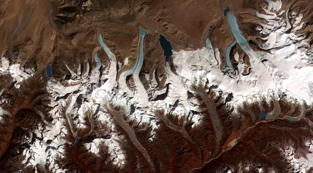 Glacial Lakes from Retreating Glaciers: Image of the Day