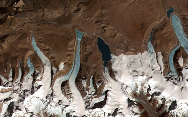 Glacial Lakes from Retreating Glaciers: Image of the Day