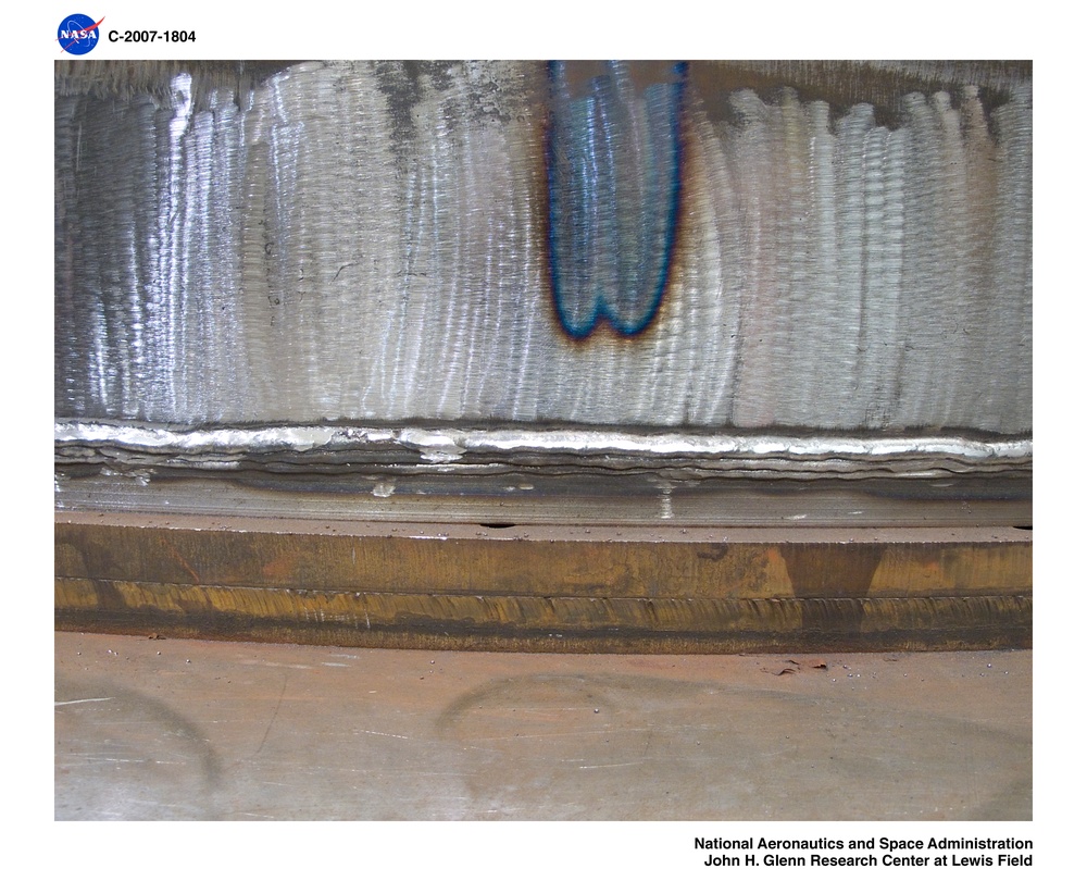 Ares 1-X  Super Structure Assembly Stand (SSAS) and Welds