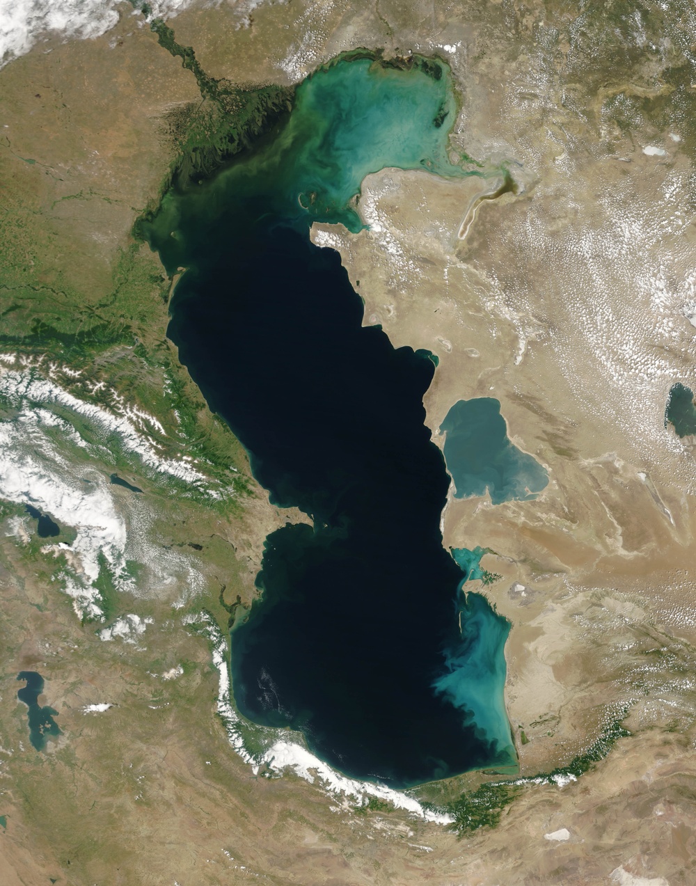 Overview of the Zaliv Kara-Bogaz-Gol: Image of the Day