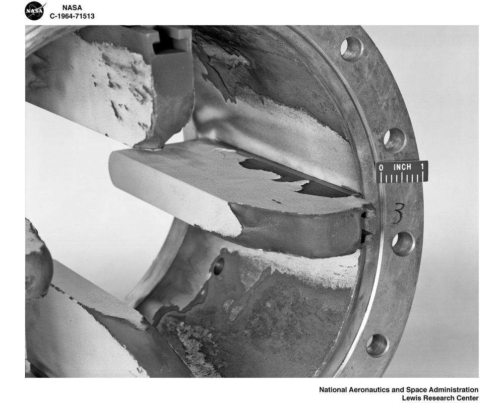 SPOOL PIECE NO. 109 TO SHOW INTERIOR DAMAGE