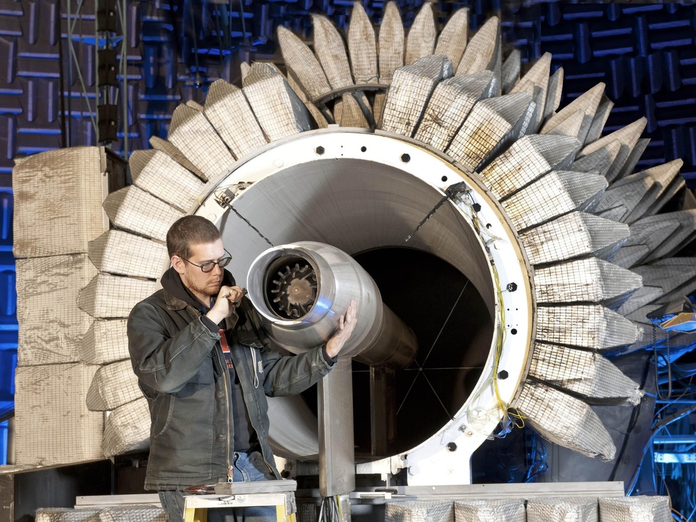 Supersonic Exhaust Testing at Glenn on a model called the Highly Variable Cycle Exhaust System.