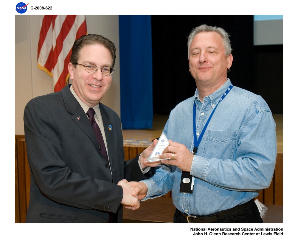 Presentation of an Ares 1-X MVP Award