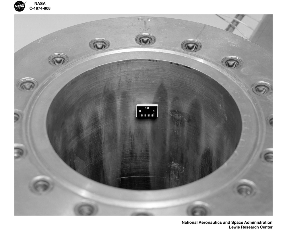 COPPER HEAT SINK ROCKET ENGINE FROM THE SOUTH 40