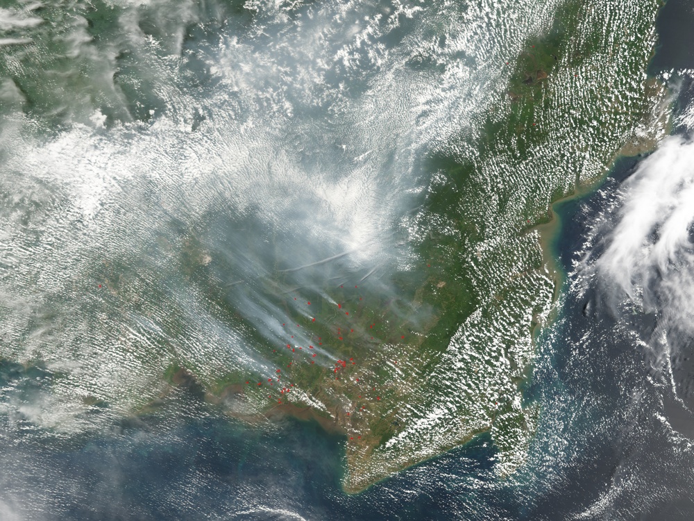 Fires in Borneo: Natural Hazards