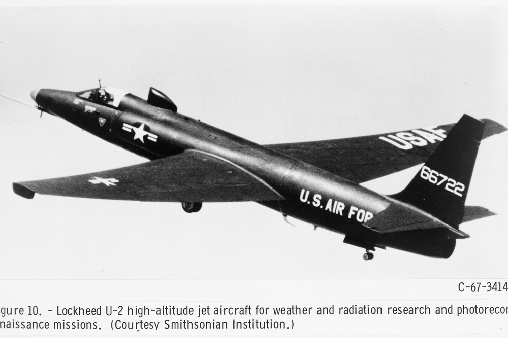 LOCKHEED U-2 AIRPLANE - RESEARCH AIRPLANES FROM 1956