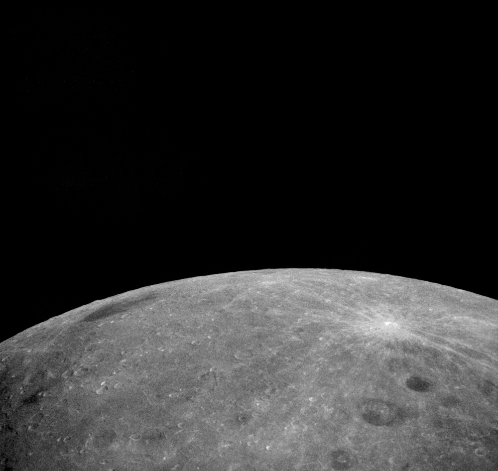 Apollo 8 Mission image,Moon