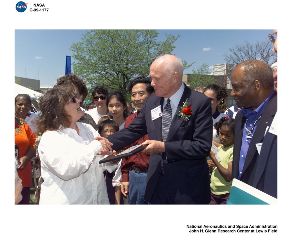 CENTER RENAMING EVENTS FROM NASA LEWIS RESEARCH CENTER TO JOHN H GLENN RESEARCH CENTER AT LEWIS FIELD