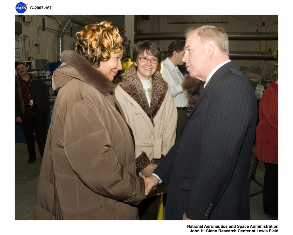 Visit to NASA Glenn Research Center by Ohio Governor, Ted Strickland
