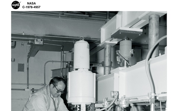 PIPEFITTERS IN THE ROCKET ENGINE TEST FACILITY RETF INSTALLING HIGH PRESSURE ROCKET PIPING ON TEST STAND - LIQUID OXYGEN LOX PIT PIPING AND TANK INSTALLATION