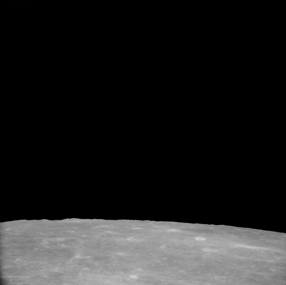 Apollo 11 Mission image - View of Moon,Craters 199 and 270