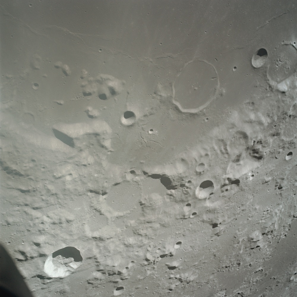 DVIDS - Images - Apollo 17, View of moon, Proclus, Lick,Yerkes and Glaisher