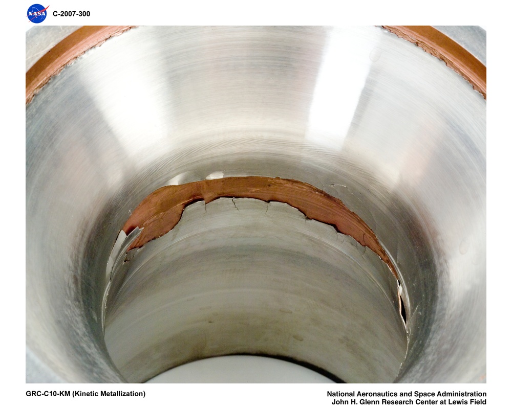 Machined Copper CGR-84 Thruster #GRC-C10-KM (Kinetic Metallization)