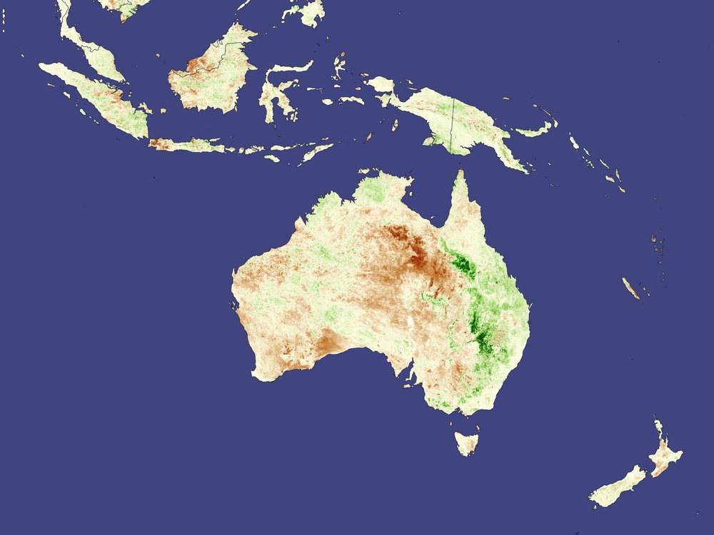 La Nina Greenup Patterns: Image of the Day
