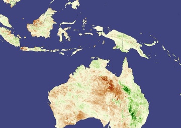 La Nina Greenup Patterns: Image of the Day