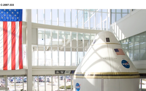 Inflatable Orion Crew Exploration Vehicle (CEV) Full-Scale model