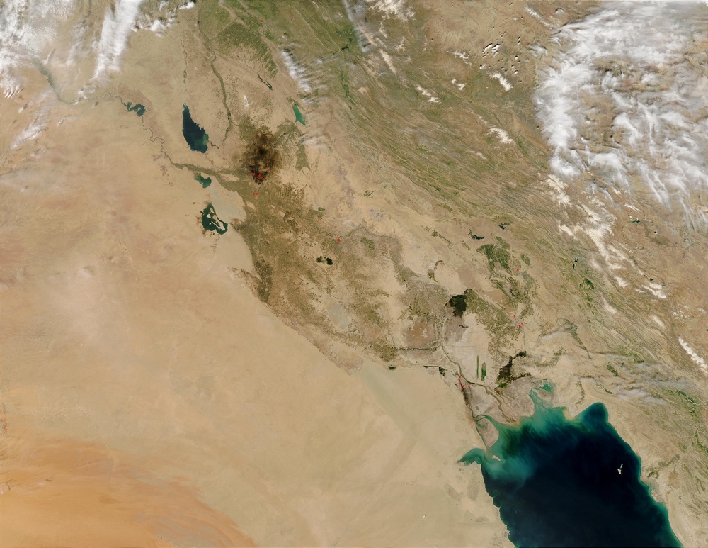 Oil Fires in Iraq: Natural Hazards